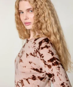 Pull Alina en Laine mélangée beige