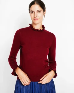 Pull Alix bordeaux