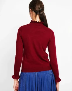 Pull Alix bordeaux