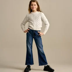 Pull Arin ajouré écru