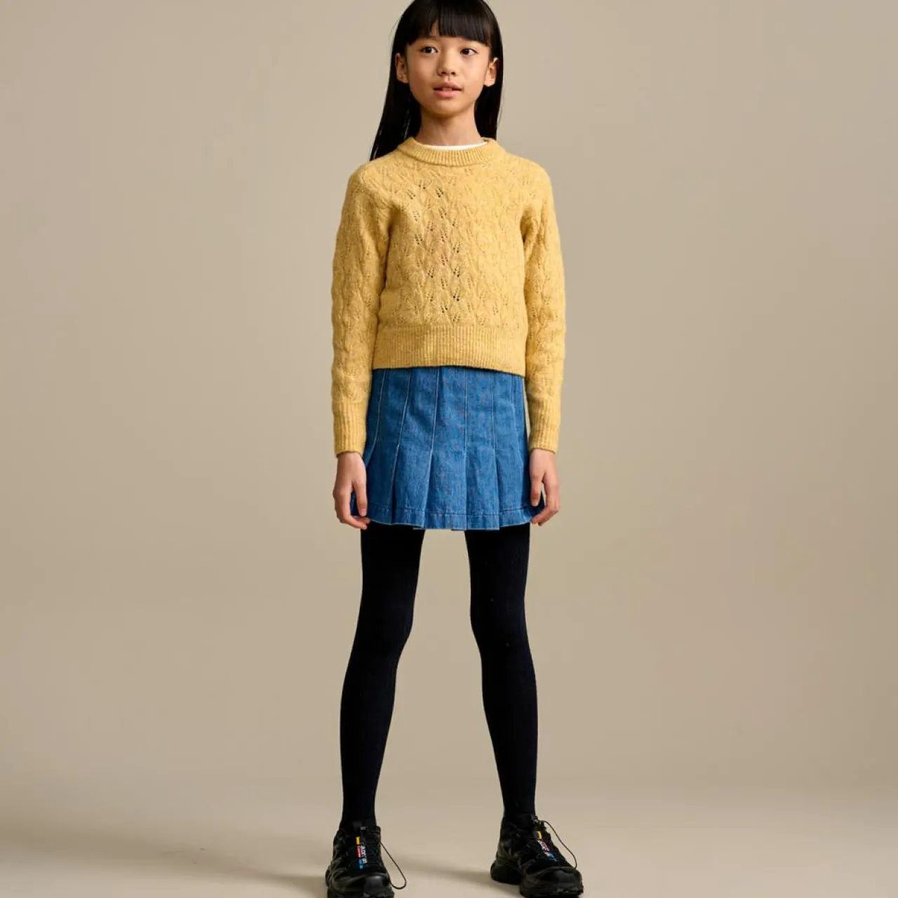 Pull Arin ajouré sable