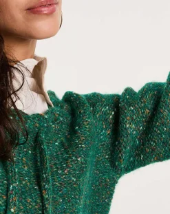 Pull Bonbon vert gazon