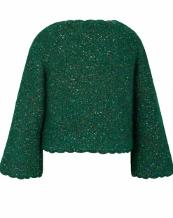 Pull Bonbon vert gazon