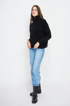 Pull camionneur noir