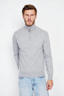 Pull col camionneur flanelle