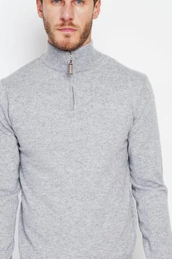 Pull col camionneur flanelle