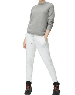 Pull col montant gris