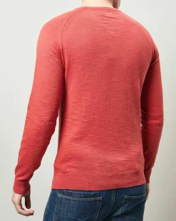 Pull Crew Slub rouge