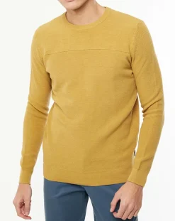Pull Dalton jaune foncé