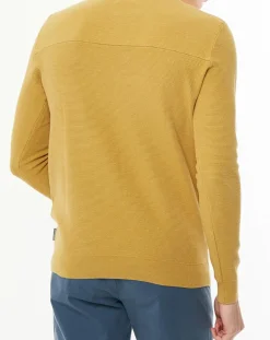 Pull Dalton jaune foncé