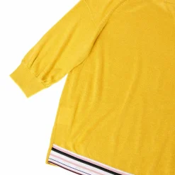 Pull Danmai en Maille fine jaune