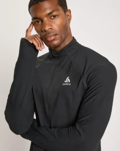 Pull de running 1/2 zip Zeroweight noir