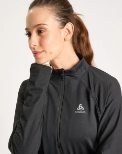 Pull de running 1/2 zip Zeroweight noir