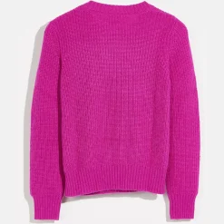 Pull Diot rose fushia