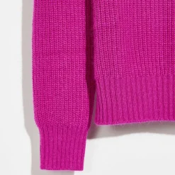 Pull Diot rose fushia