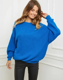 Pull Ella bleu roi