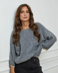 Pull Emma gris