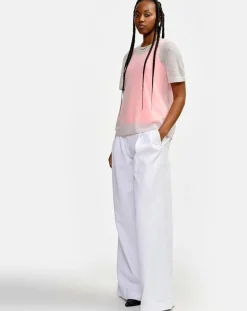 Pull en Alpaga mélangé Atiss craie