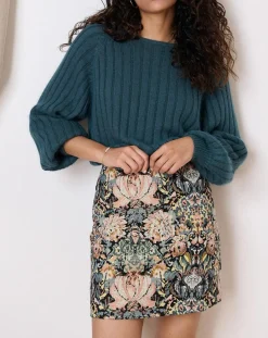 Pull en Angora mélangé Timothe émeraude