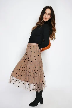 Pull en Cachemire & Soie mélangés col montant noir