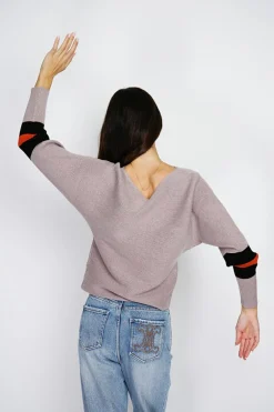 Pull en Cachemire mélangé ras du cou désert