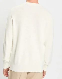 Pull en Coton & Lin écru