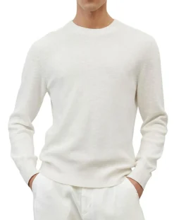 Pull en Coton & Lin écru