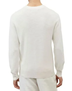 Pull en Coton & Lin écru