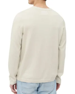 Pull en Coton & Soie beige