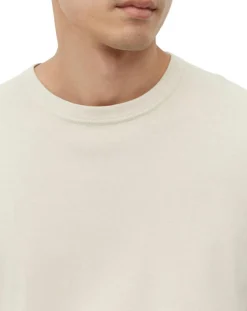 Pull en Coton & Soie beige