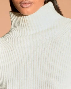 Pull en Laine & Cachemire Sydney écru