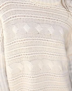 Pull en Laine & Cachemire Nox crème