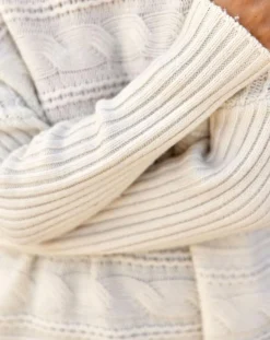 Pull en Laine & Cachemire Nox crème