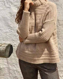 Pull en Laine & Cachemire Nox sable