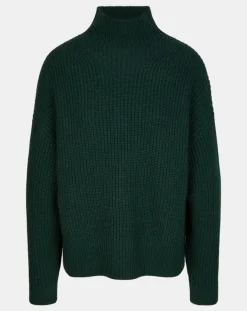 Pull en Laine & Cachemire Sydney vert foncé