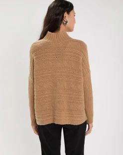 Pull en Laine & Cachemire Nox ocre