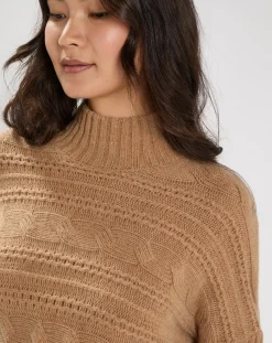 Pull en Laine & Cachemire Nox ocre