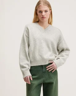 Pull en Laine & Coton Gador oyster