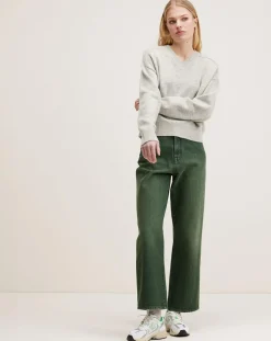 Pull en Laine & Coton Gador oyster