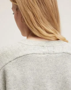 Pull en Laine & Coton Gador oyster