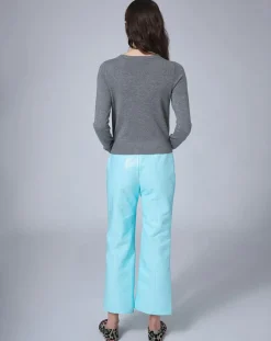 Pull en Laine mélangée BCBG gris