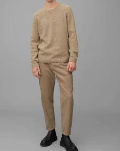 Pull en Laine mélangée camel