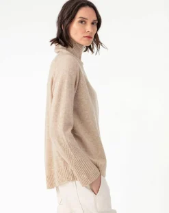 Pull en Laine mélangée Conrad beige