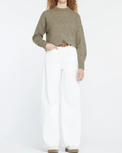 Pull en Laine mélangée Danae kaki