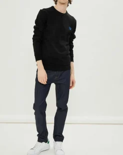 Pull en Laine mélangée Dane noir