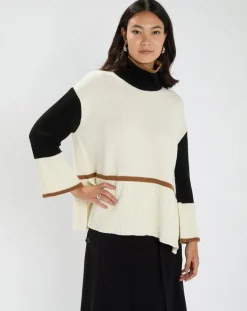 Pull en Laine mélangée Doll crème