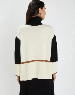 Pull en Laine mélangée Doll crème