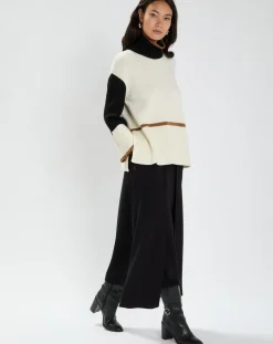 Pull en Laine mélangée Doll crème