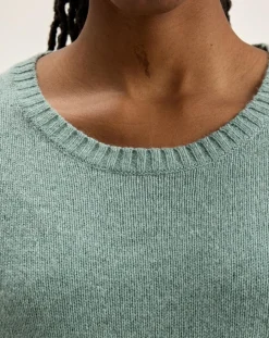 Pull en Laine mélangée Giwco rain blue