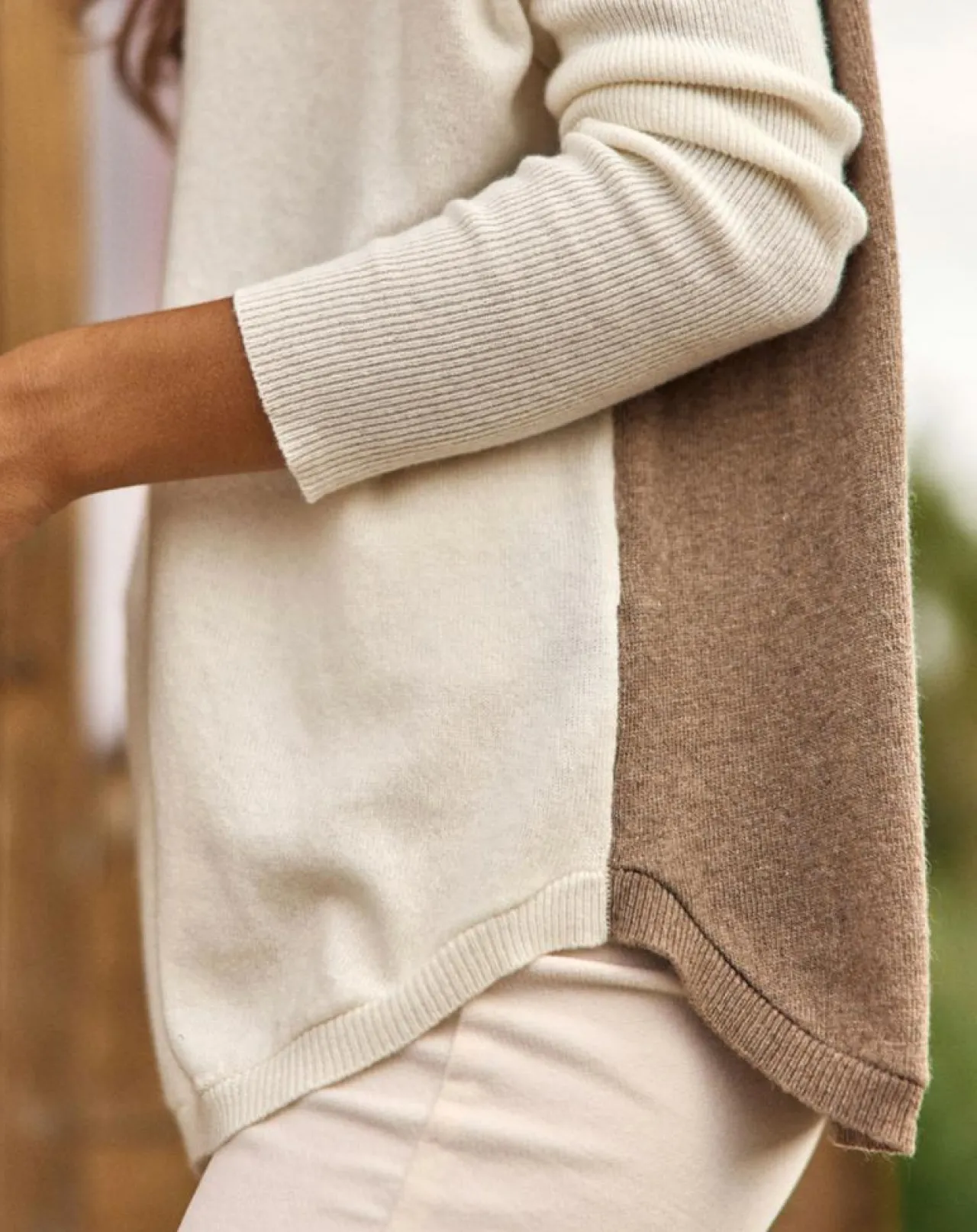 Pull en Laine mélangée Kelya écru